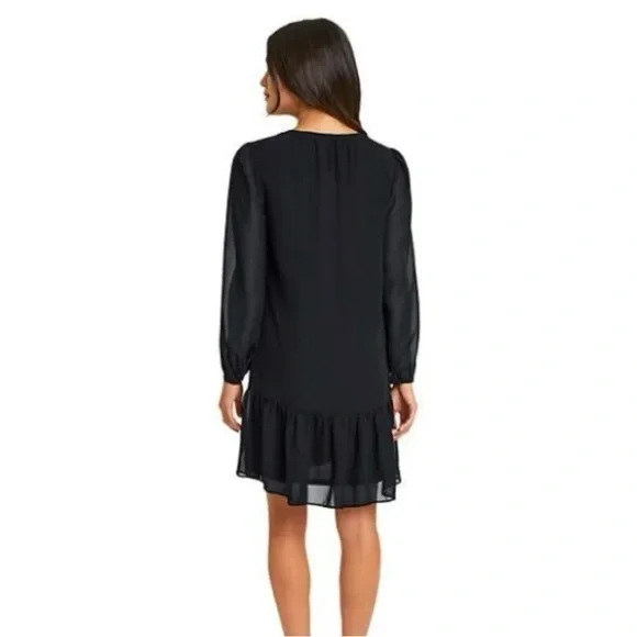 NWOT Draper James Black Shift Dress - Picture 2 of 9